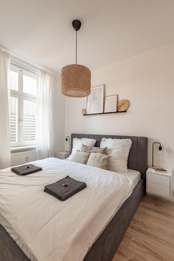 Exklusives Innenstadt Apartment - Parken - Smart-Tv - Kaffeevollautomat 韦尼格罗德 外观 照片